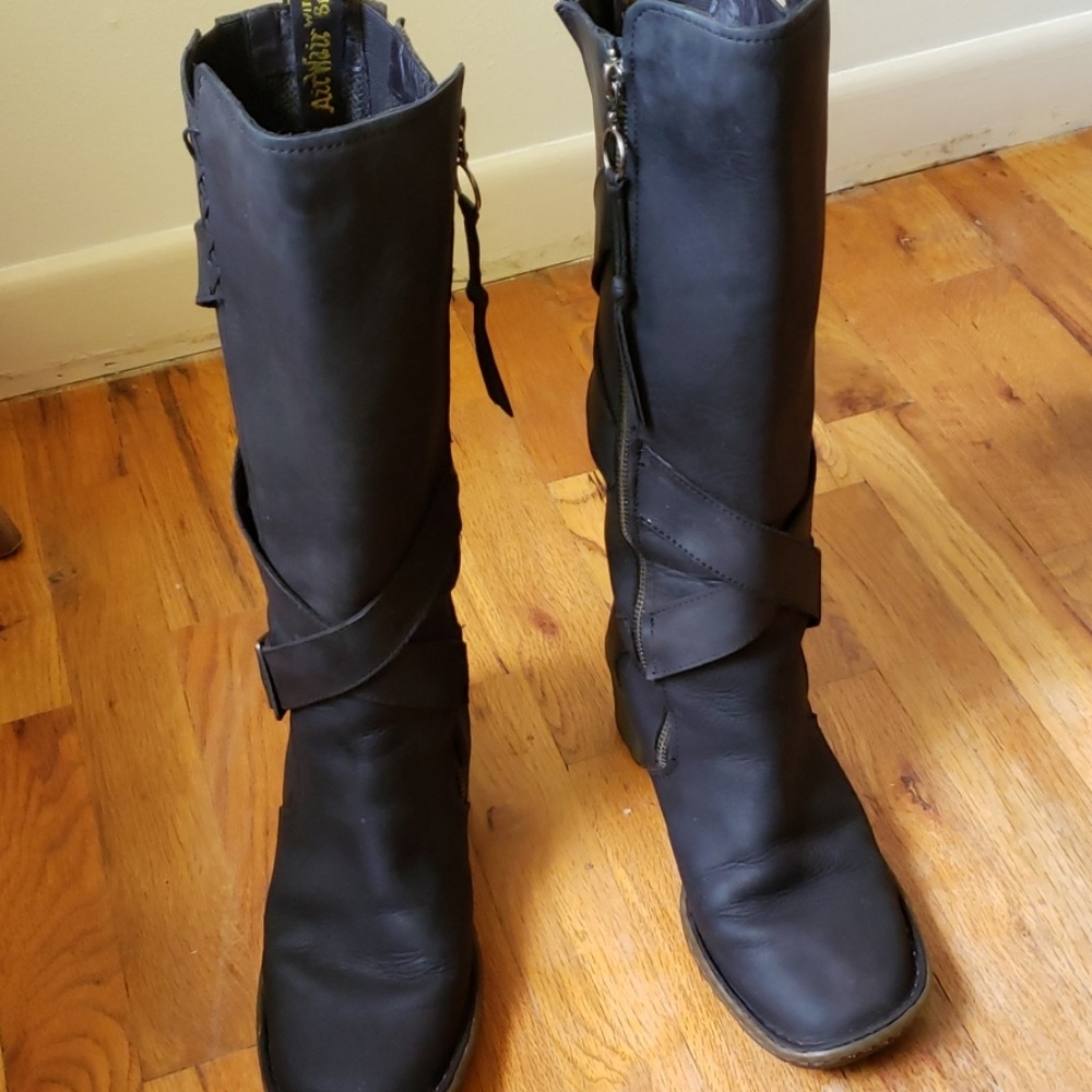 Dr. Martens knee high boots